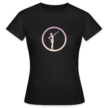 Dancing Rod Turning Stick Turning Stick Turning - Women's T-Shirt - black - Front - AI Model Female 172 dark (172cm)