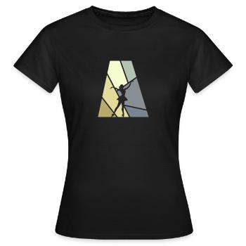 Ballet Ballet Dancer Ballet Dancer - Women's T-Shirt - black - Front - AI Model Female 172 dark (172cm)