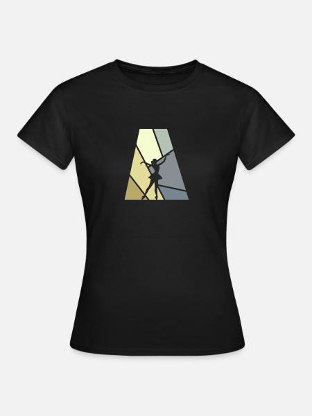 Ballet Ballet Danseur Ballet Danseur - T-shirt Femme - noir