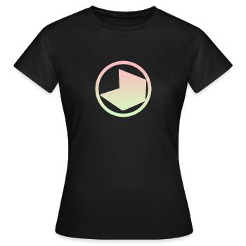 Blogue Blog Blogue - T-shirt Femme - noir - Devant - AI Model Female 172 dark (172cm)