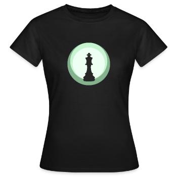 Chess Chess Chess Pieces - Women's T-Shirt - black - Front - AI Model Female 172 dark (172cm)