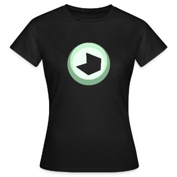 Page d’accueil des blogs de blog - T-shirt Femme - noir - Devant - AI Model Female 172 dark (172cm)