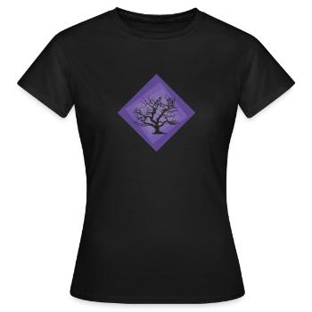 Botanik Flora Botanisch - Frauen T-Shirt - Schwarz - Vorne - AI Model Female 172 dark (172cm)