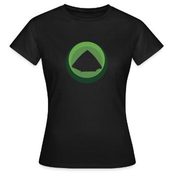 Camper Camper Camping - T-shirt Femme - noir - Devant - AI Model Female 172 dark (172cm)