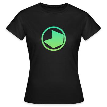 Blogging Blogging Blogger - Women's T-Shirt - black - Front - AI Model Female 172 dark (172cm)