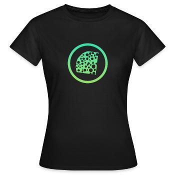 Lait de fromage de souris - T-shirt Femme - noir - Devant - AI Model Female 172 dark (172cm)