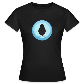 Vogel Wellensittich Vogel - Frauen T-Shirt - Schwarz - Vorne - AI Model Female 172 dark (172cm)