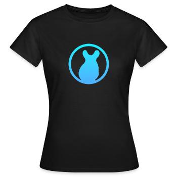 Nagetier Streifenhörnchen Mäuschen - Frauen T-Shirt - Schwarz - Vorne - AI Model Female 172 dark (172cm)