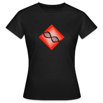 Biologie Bio Zoologie - Frauen T-Shirt - Schwarz - Vorne - AI Model Female 172 dark (172cm)