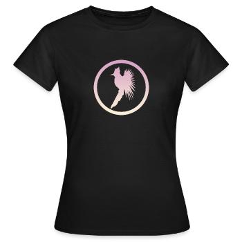 Vogel Nymphensittich Cockatiel - Frauen T-Shirt - Schwarz - Vorne - AI Model Female 172 dark (172cm)