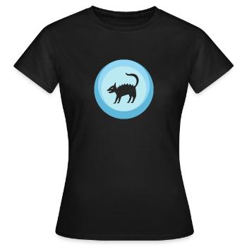 Kryptozoologie Fabelwesen Legende - Frauen T-Shirt - Schwarz - Vorne - AI Model Female 172 dark (172cm)