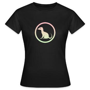 Cryptozoologie Licorne conte de fées - T-shirt Femme - noir - Devant - AI Model Female 172 dark (172cm)