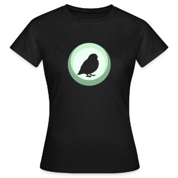 Bird Bird Observation des oiseaux - T-shirt Femme - noir - Devant - AI Model Female 172 dark (172cm)