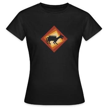 Kryptozoologie Fabelwesen Märchen - Frauen T-Shirt - Schwarz - Vorne - AI Model Female 172 dark (172cm)