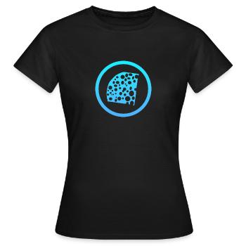 Souris Fromage Gourmet - T-shirt Femme - noir - Devant - AI Model Female 172 dark (172cm)