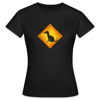 Kryptozoologie Legende Märchen - Frauen T-Shirt - Schwarz - Vorne - AI Model Female 172 dark (172cm)