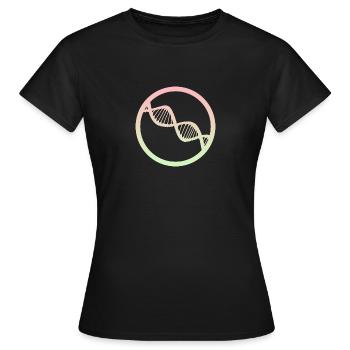 Biologie Zoologie DNA - Frauen T-Shirt - Schwarz - Vorne - AI Model Female 172 dark (172cm)