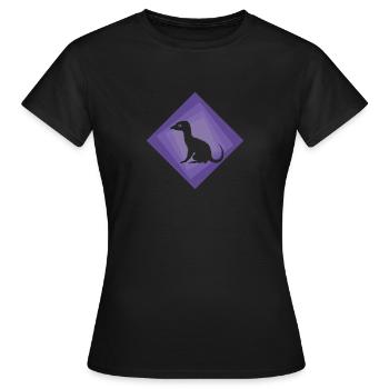Légende de conte de fées en cryptozoologie - T-shirt Femme - noir - Devant - AI Model Female 172 dark (172cm)