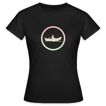 Kayak Kayak Kayak - T-shirt Femme - noir - Devant - AI Model Female 172 dark (172cm)