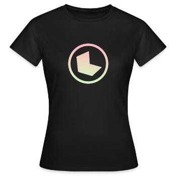 Blogging Blogger Blogging - Women's T-Shirt - black - Front - AI Model Female 172 dark (172cm)