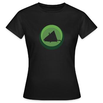 Modern Modern Modern - Frauen T-Shirt - Schwarz - Vorne - AI Model Female 172 dark (172cm)