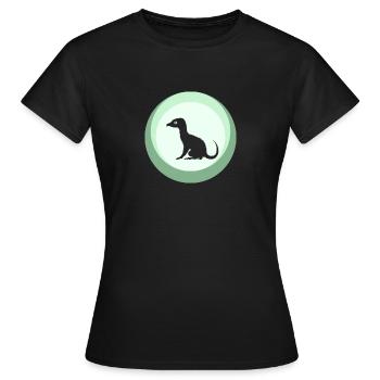 Cryptozoology Mythical Unicorn - Women's T-Shirt - black - Front - AI Model Female 172 dark (172cm)