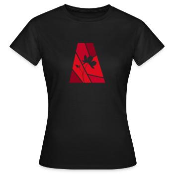 Botanik Botanisch Pflanzenkunde - Frauen T-Shirt - Schwarz - Vorne - AI Model Female 172 dark (172cm)