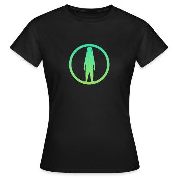 Kryptozoologie Fabel Fabelwesen - Frauen T-Shirt - Schwarz - Vorne - AI Model Female 172 dark (172cm)