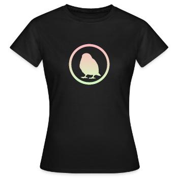 Vogel Vogel Abbildung Vögel - Frauen T-Shirt - Schwarz - Vorne - AI Model Female 172 dark (172cm)