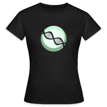 Laboratoire de biologie et de biologie - T-shirt Femme - noir - Devant - AI Model Female 172 dark (172cm)