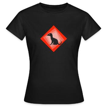 Créatures mythiques Cryptozoologie Créatures mythiques - T-shirt Femme - noir - Devant - AI Model Female 172 dark (172cm)