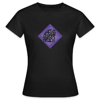 Souris au fromage Gourmet - T-shirt Femme - noir - Devant - AI Model Female 172 dark (172cm)