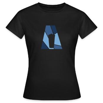 Bubble Tea Bubble Tea Boba - T-shirt Femme - noir - Devant - AI Model Female 172 dark (172cm)
