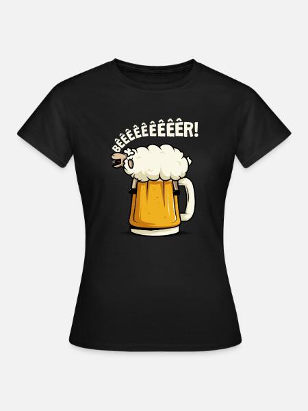 Bêêêêêr - Frauen T-Shirt - Schwarz