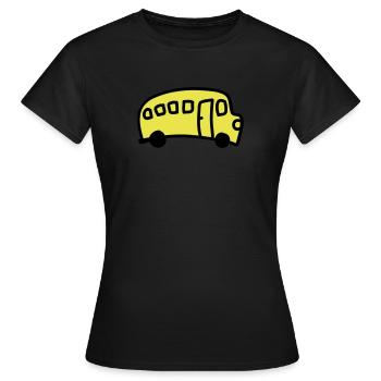 Buss - T-shirt Femme - noir - Devant - AI Model Female 172 dark (172cm)