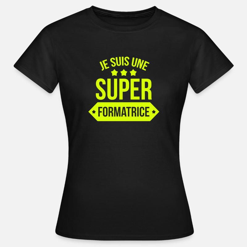Ausbilder / Lehrer / Gestalter / trainer - Frauen T-Shirt - Schwarz