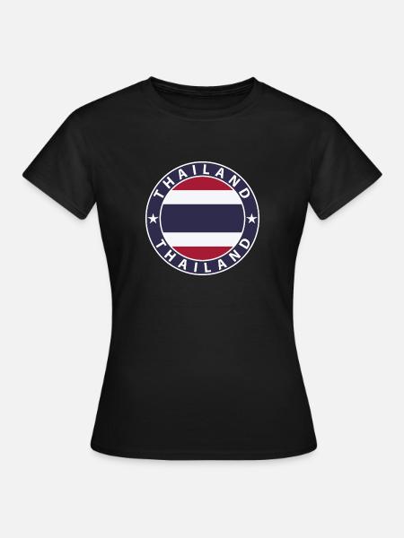 Thailand - Vrouwen T-shirt - zwart
