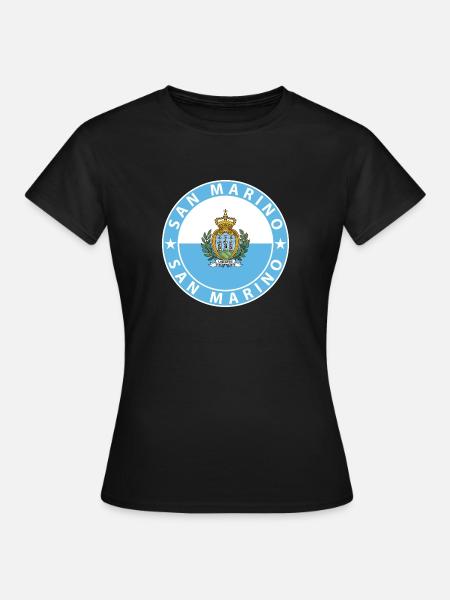 San Marino - Frauen T-Shirt - Schwarz