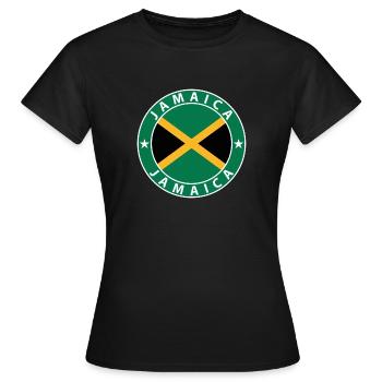 Jamaica - Women's T-Shirt - black - Front - AI Model Female 172 dark (172cm)