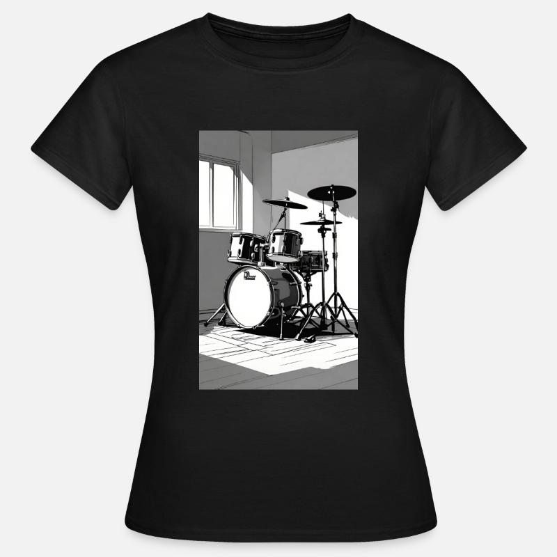 Percussion - T-shirt Femme - noir