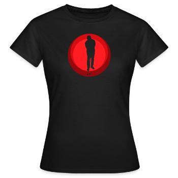 Golf Golfeur Golf - T-shirt Femme - noir - Devant - AI Model Female 172 dark (172cm)