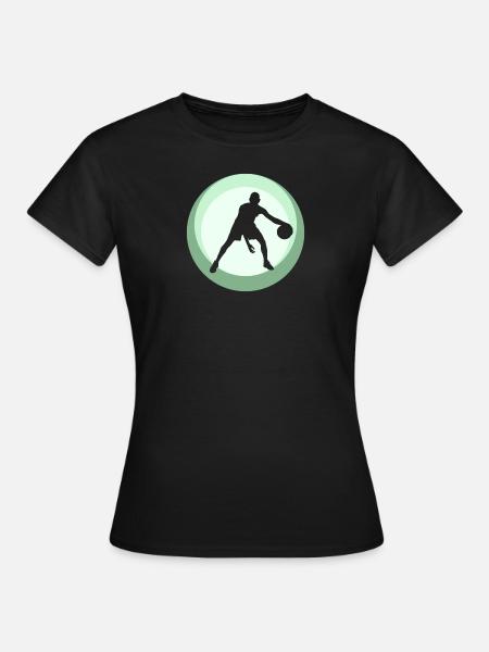 Rebound Hooping - Frauen T-Shirt - Schwarz