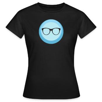 Lesen Leseratte - Frauen T-Shirt - Schwarz - Vorne - AI Model Female 172 dark (172cm)