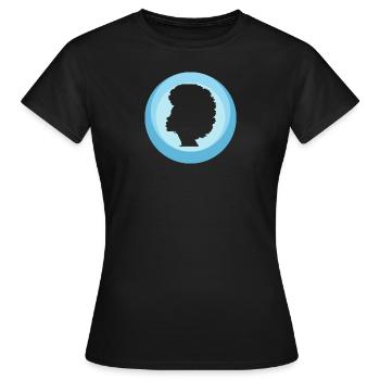 70s Funky - Frauen T-Shirt - Schwarz - Vorne - AI Model Female 172 dark (172cm)