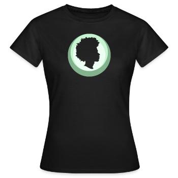 Funky des années 70 - T-shirt Femme - noir - Devant - AI Model Female 172 dark (172cm)