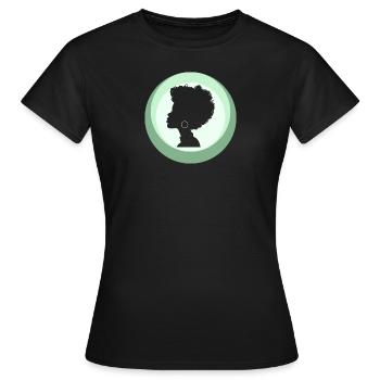 Groove de l’âme - T-shirt Femme - noir - Devant - AI Model Female 172 dark (172cm)