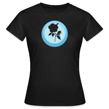 Bouquet d’arrosoir de fleuriste - T-shirt Femme - noir - Devant - AI Model Female 172 dark (172cm)