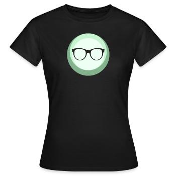 Leseratte Autor Writing - Frauen T-Shirt - Schwarz - Vorne - AI Model Female 172 dark (172cm)