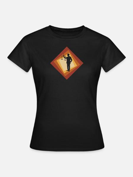 Gericht Richter Behandlung - Frauen T-Shirt - Schwarz