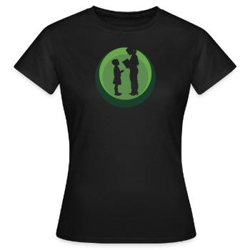 Grundschullehrer Grundschule - Frauen T-Shirt - Schwarz - Vorne - AI Model Female 172 dark (172cm)